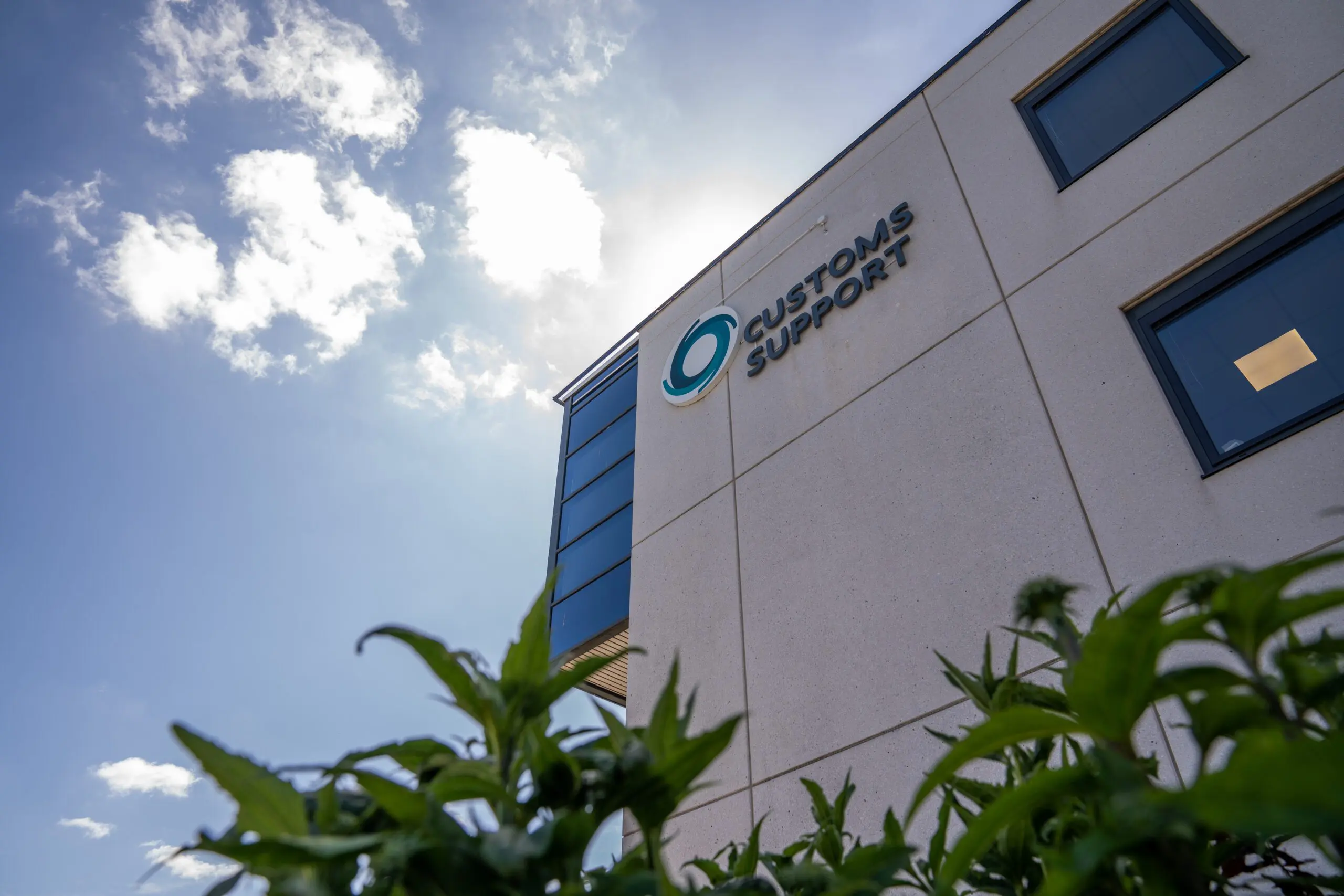 Corporate website voor Customs Support Group