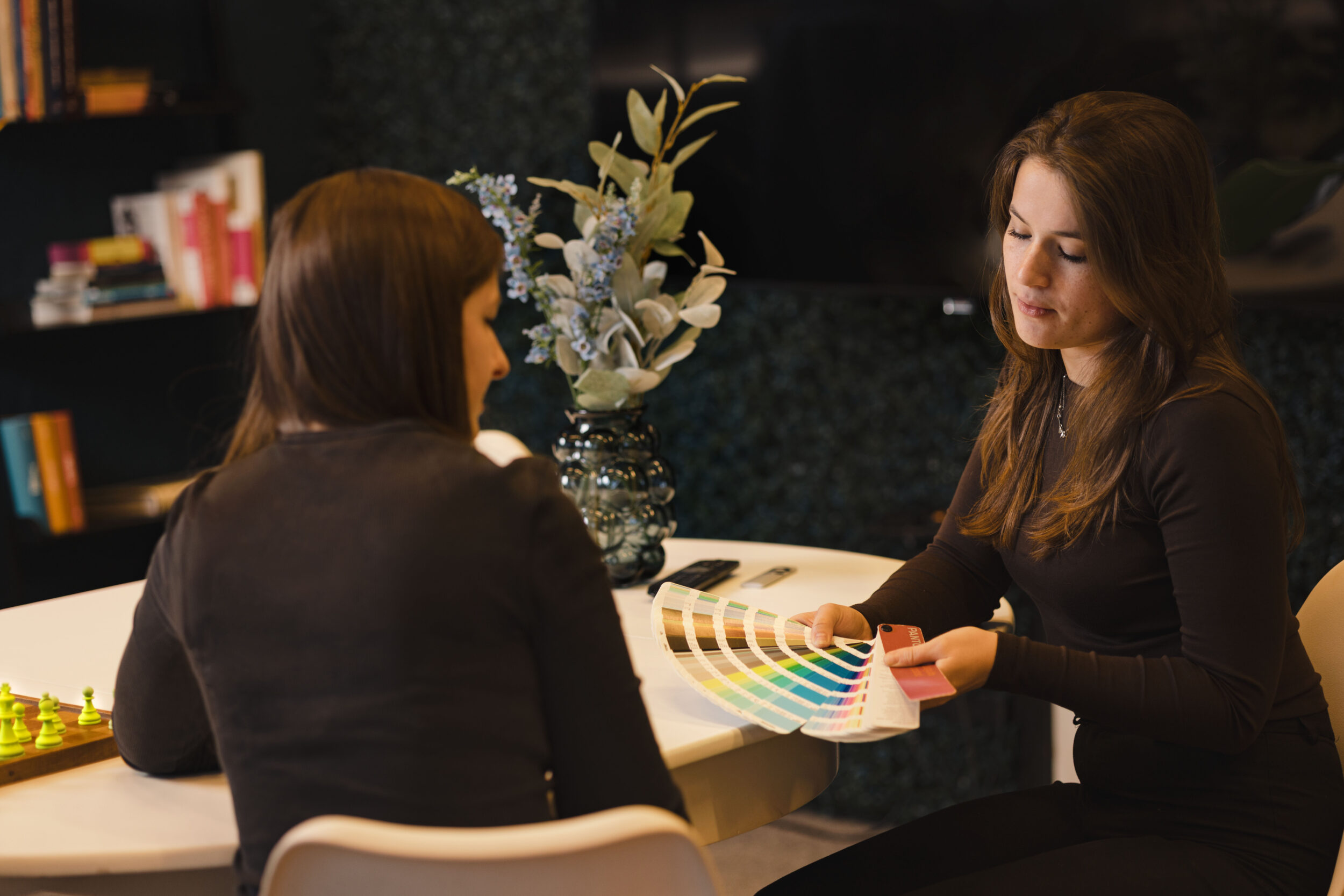 rock the web met kleuren pallete